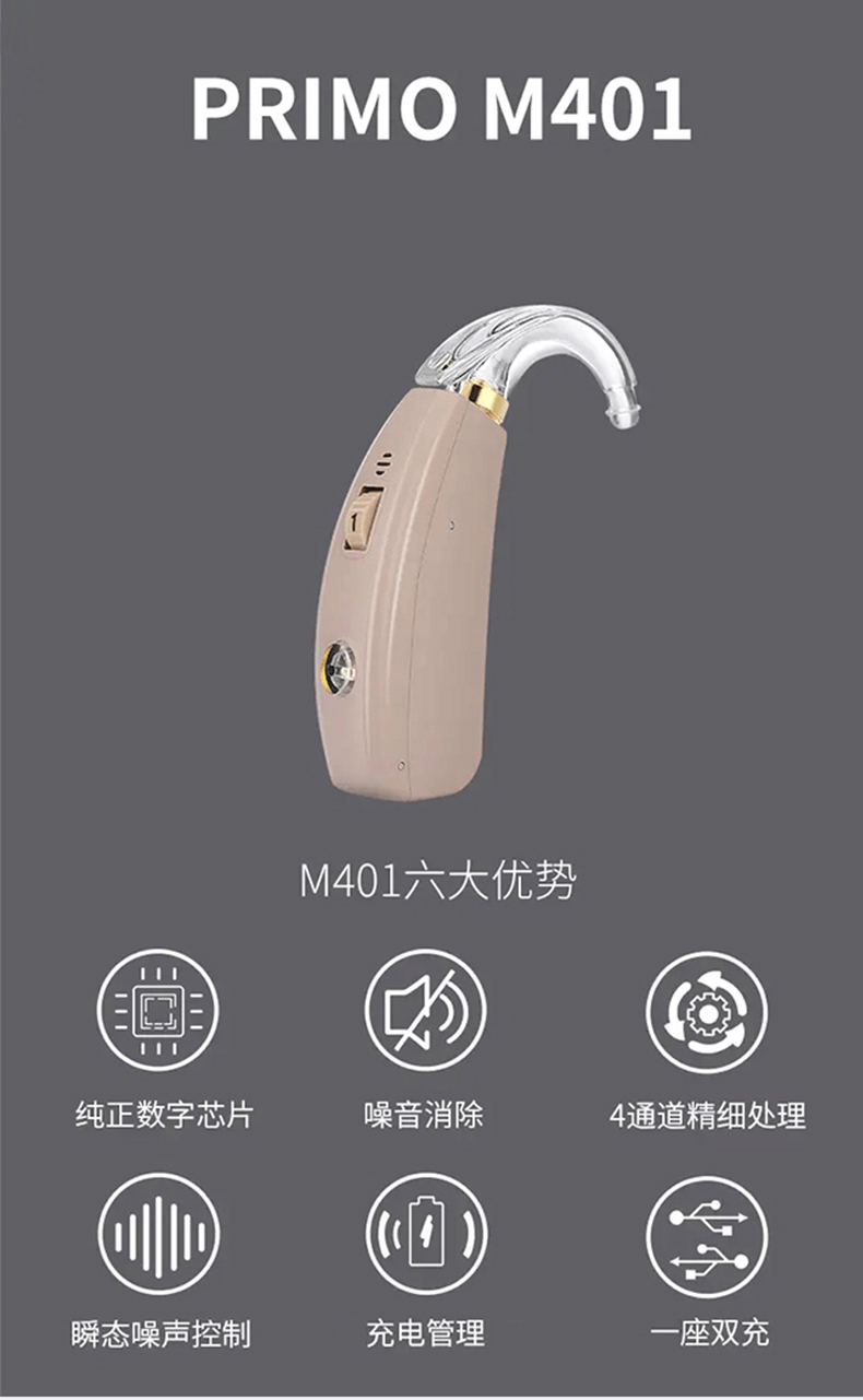 耳背式助听器M401