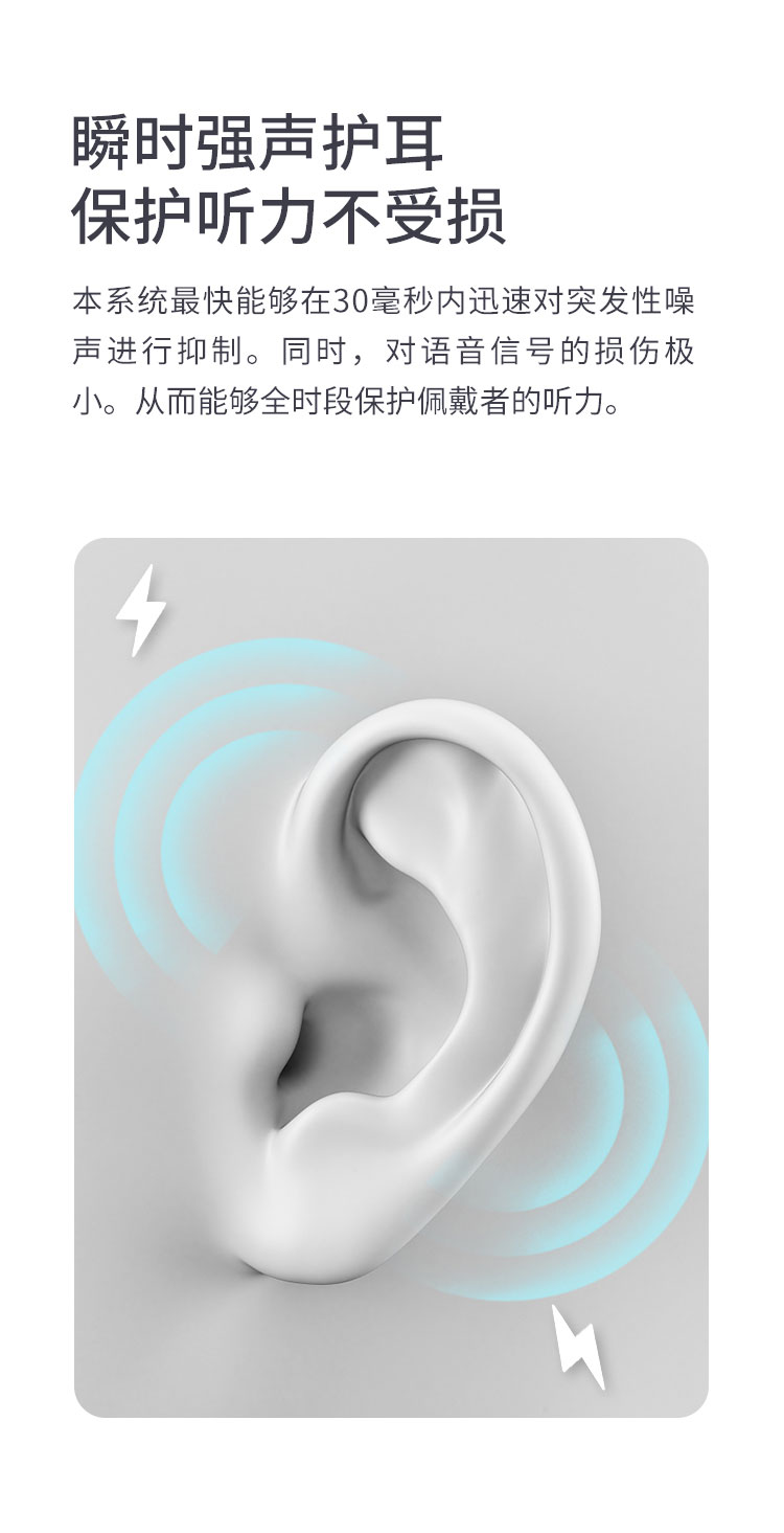 耳内式助听器冰霜银3代